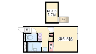 朝霧駅 徒歩19分 1階の物件間取画像